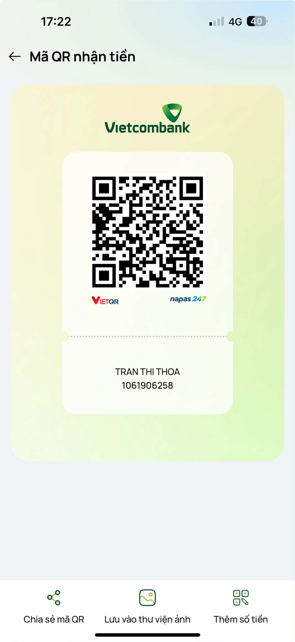 QR Code Phương Thoa