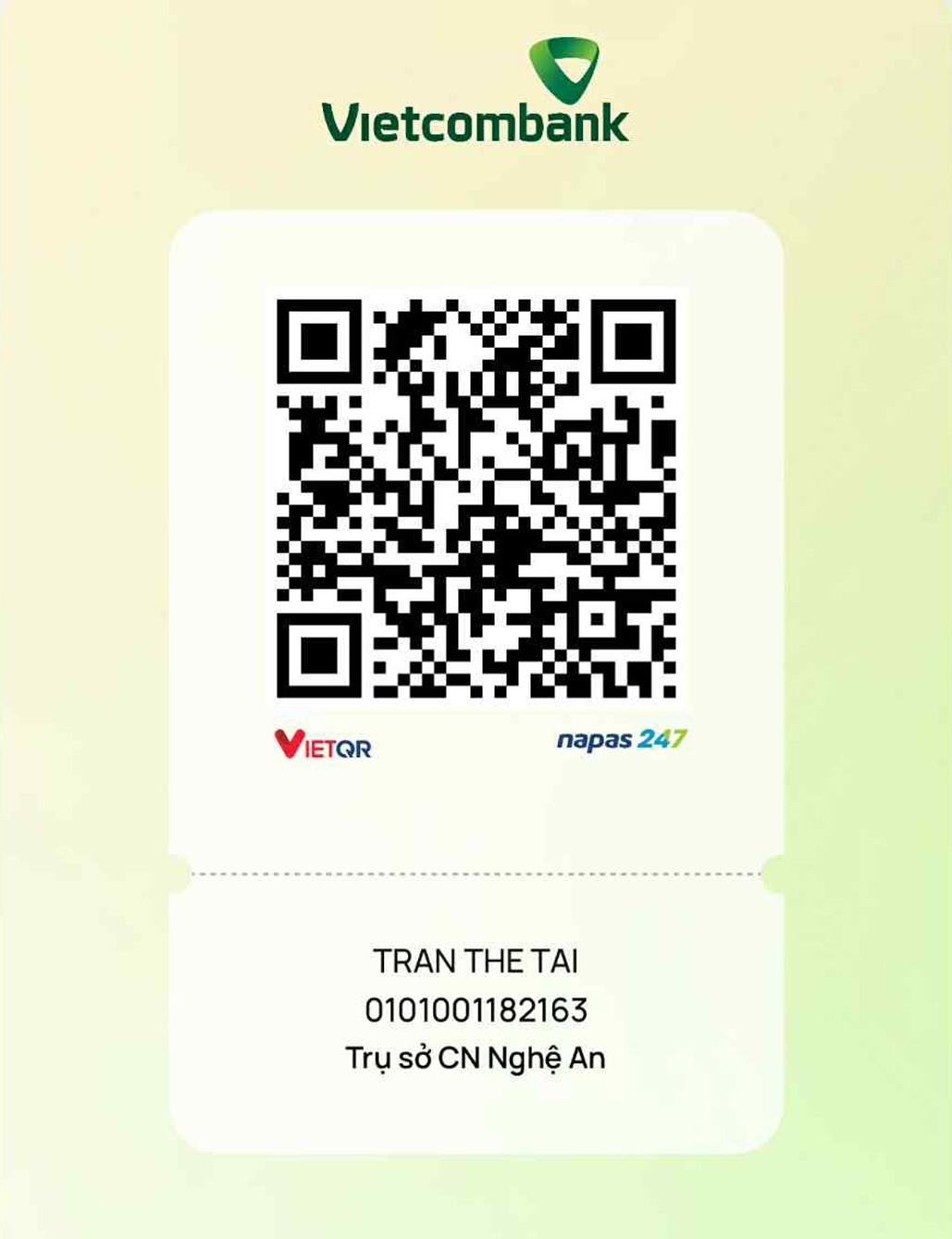 QR Code Thế Tài