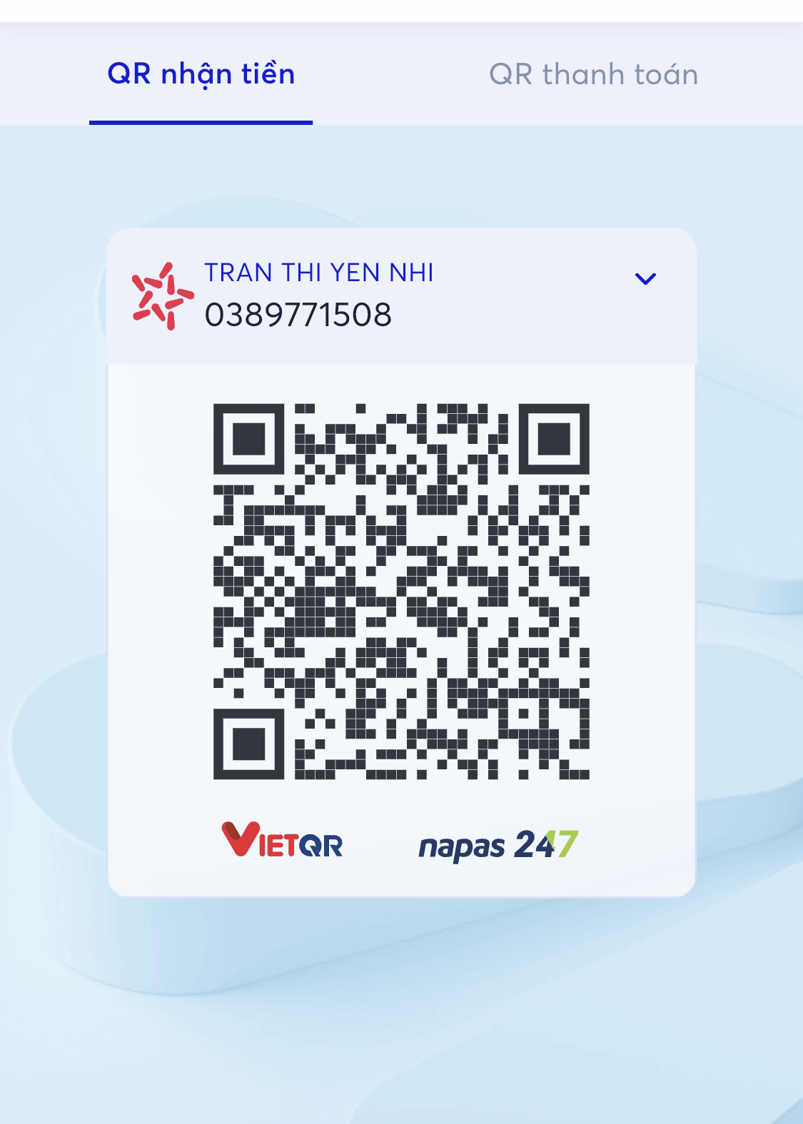 QR Code Yến Nhi