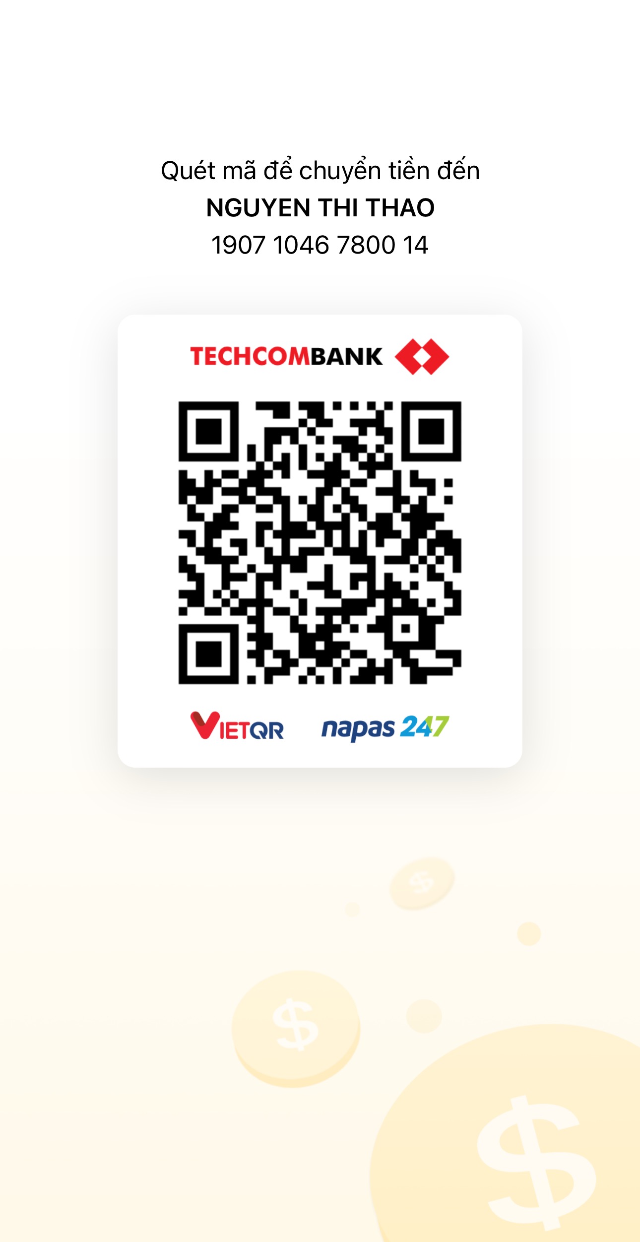 QR Code NGUYỄN THẢO